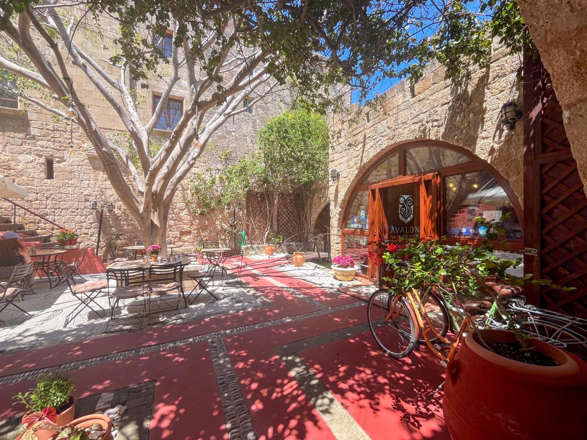 Avalon Boutique Hotel Rhodes Rhodes City Dış mekan fotoğraf